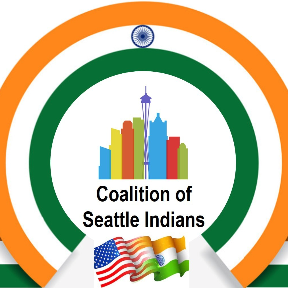Coalition of seattle of indian americans logo